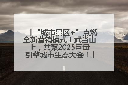 “城市景区+”点燃全新营销模式！武当山上，共聚2025巨量引擎城市生态大会！