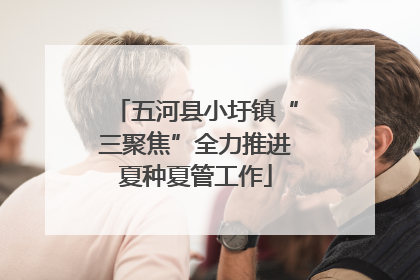 五河县小圩镇“三聚焦”全力推进夏种夏管工作