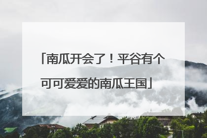 南瓜开会了！平谷有个可可爱爱的南瓜王国
