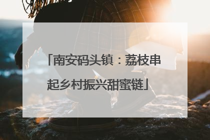 南安码头镇：荔枝串起乡村振兴甜蜜链
