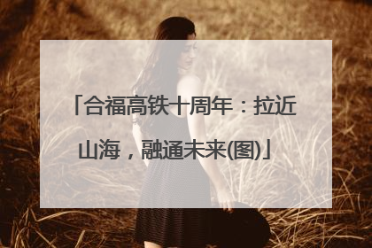 合福高铁十周年：拉近山海，融通未来(图)