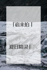宿来拍丨夏日精灵