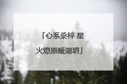 心系桑梓 星火燎原暖湖塘