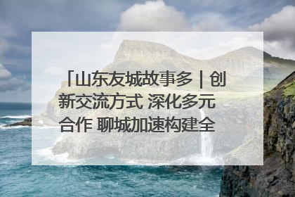 山东友城故事多｜创新交流方式 深化多元合作 聊城加速构建全球友城新格局
