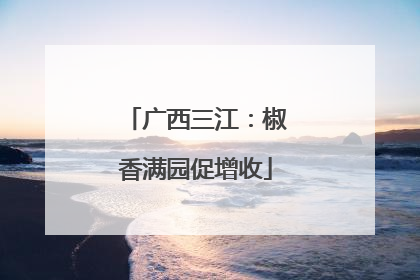 广西三江：椒香满园促增收