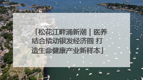 松花江畔涌新潮｜医养结合撬动银发经济圈 打造生命健康产业新样本