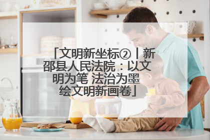文明新坐标②丨新邵县人民法院：以文明为笔 法治为墨 绘文明新画卷