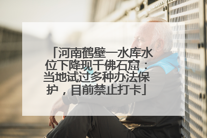 河南鹤壁一水库水位下降现千佛石窟：当地试过多种办法保护，目前禁止打卡