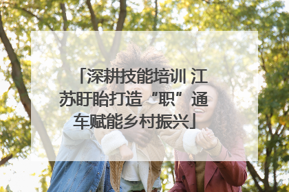 深耕技能培训 江苏盱眙打造“职”通车赋能乡村振兴