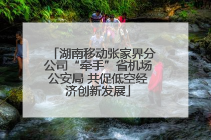 湖南移动张家界分公司“牵手”省机场公安局 共促低空经济创新发展