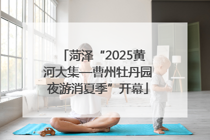 菏泽“2025黄河大集—曹州牡丹园夜游消夏季”开幕