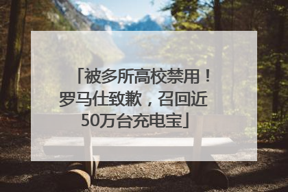 被多所高校禁用！罗马仕致歉，召回近50万台充电宝