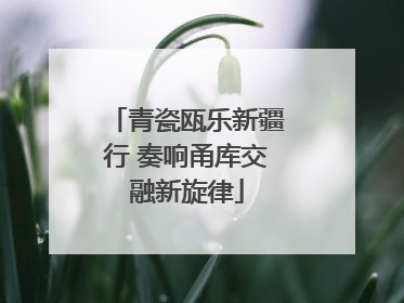 青瓷瓯乐新疆行 奏响甬库交融新旋律