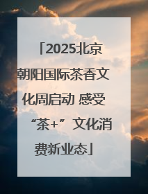 2025北京朝阳国际茶香文化周启动 感受“茶+”文化消费新业态