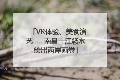 VR体验、美食演艺……南昌一江赣水绘出两岸画卷